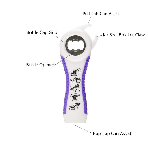 Open Soda & Water Plastic Caps EZ, Bottle Opener, Soup Pull Tab