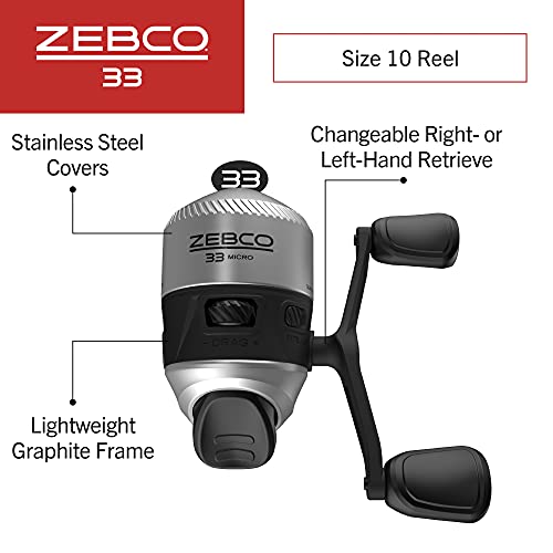 Zebco 888 Spincast Fishing Reel, Size 80 Reel, Changeable Right Or Lef —  CHIMIYA