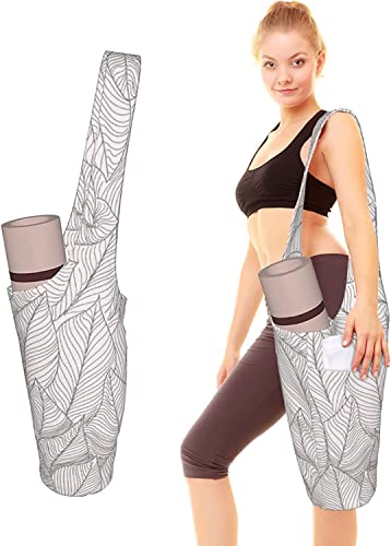 EnjoyActive Yoga Mat Bag  Premium, Waterproof, Multi Pockets