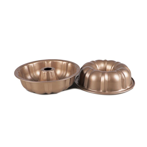 Proshopping Carbon Steel Mini Bundt Cake Pans, 4 Inch Metal