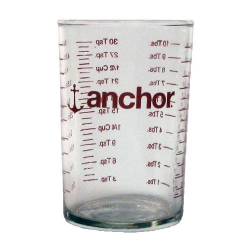 Anchor Hocking 55177AHG17 16 oz. Clear Glass Measuring Cup