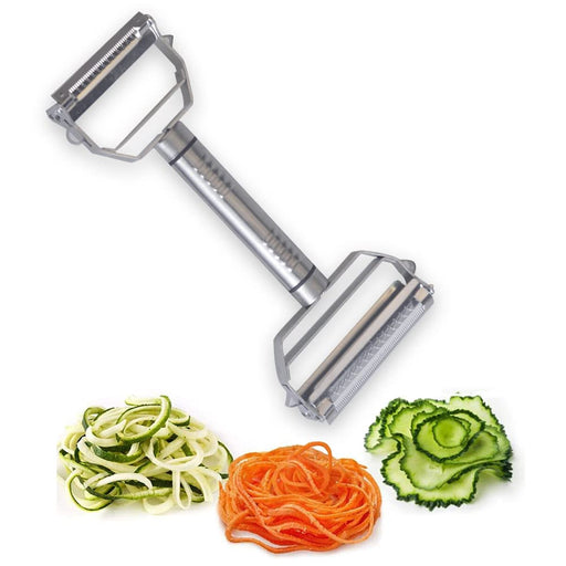 AnGeer Julienne Peeler, Stainless Steel Vegetable Peeler, Double-Sided —  CHIMIYA