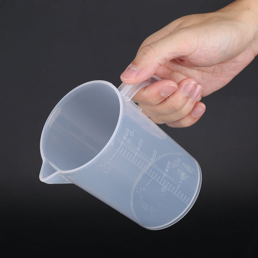 Pit Posse PP3240 Ratio Measuring Cup for Premix Oil & Engine Fluid Mixer  Mixing 2 Stroke Cup with Lid - Utility Jug 16:1 To 70:1 CC and Oz Measuring