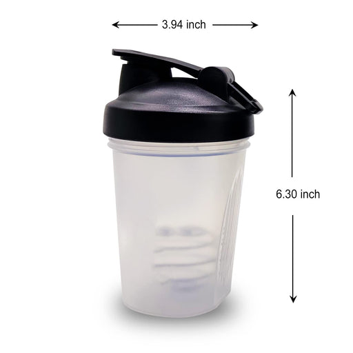 Wave Shaker Bottle 20oz, No Blender Ball Needed