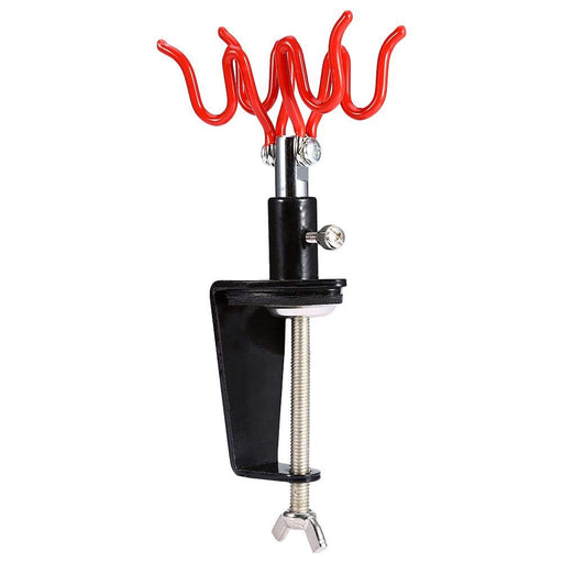 Airbrush Holder Station with 4-Way Air Splitter Manifold, Holds Up