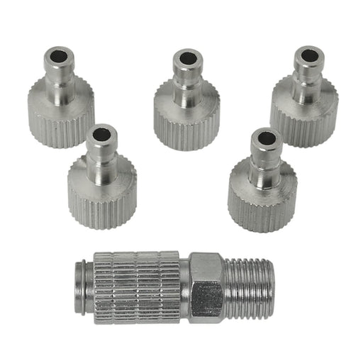  LYMMIYTC Airbrush Quick Release Disconnect Coupler Fitting  Adapter Kit with 1/8 Female and 4 1/8 Male Connectors are Available with  Airflow Adjustment Control Valve for Airbrush Hose : Arts, Crafts 