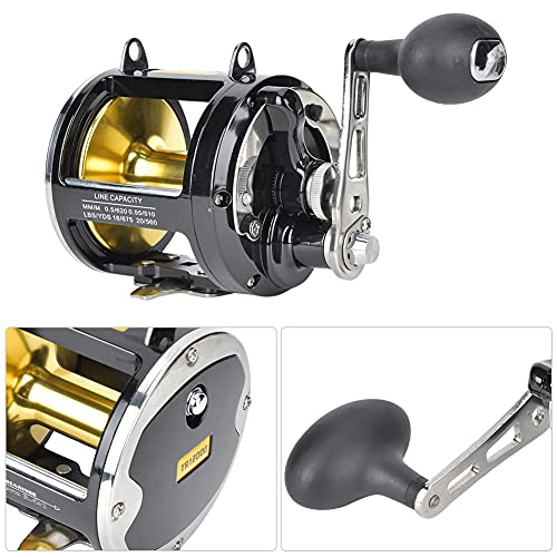 Vertical Trolling Slow Jigging Reel 351L Left Hand For Snapper