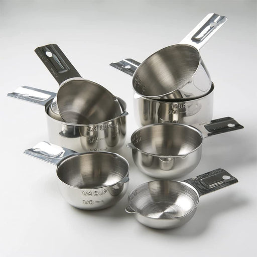 Measuring Cups Stainless Steel 4 Piece Stackable Set for Measurement D —  CHIMIYA