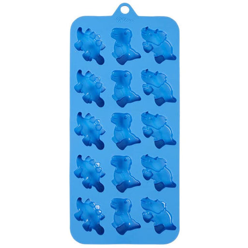 Win&Co Dinosaur Ice Trays Chocolate Molds and Food Grade Pure Silicone Set  of 2 Molds