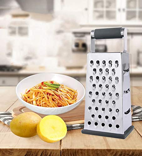 KitchenAid Gourmet 4-Sided Stainless Steel Box Grater with Detachable —  CHIMIYA