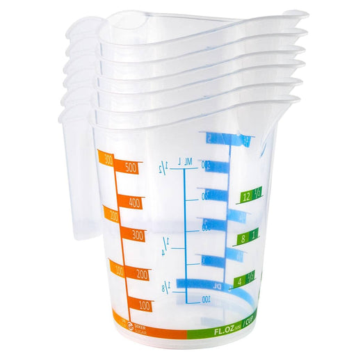 Usa 2 Cup Plastic Measuring Cup Transparent