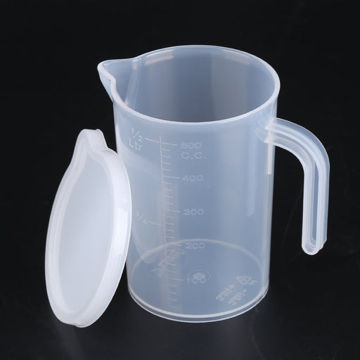 Buy U.S. Kitchen Supply - Set of 3 Plastic Graduated Measuring Cups with  Pitcher Handles - 1, 2 and 4 Cup Capacity, Ounce and ML Cup Markings -  Measure & Mix Recipe