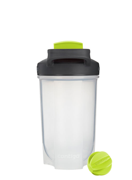 Shake & Go Fit 2.0, Mixer Bottle with Snap Lid, 28oz, Bolt/Sake, 2-pack