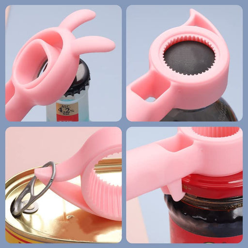 4 in 1 Multifunctional Bottle opener , 2023 New , Cute Rabbit-Shaped B —  CHIMIYA