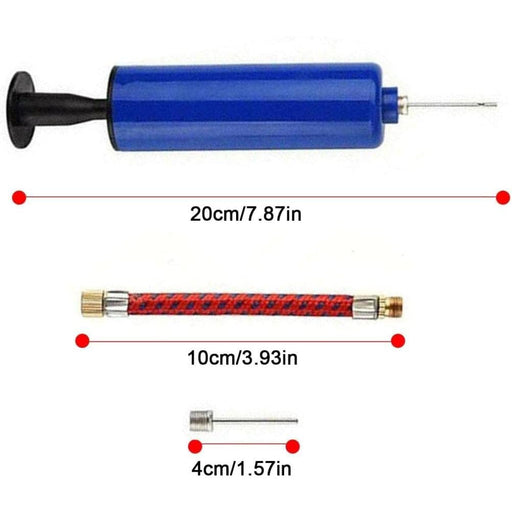 Professional Sports Ball Air Inflator Needle 3 pc Air Needle w/Adapter for  Air Hose