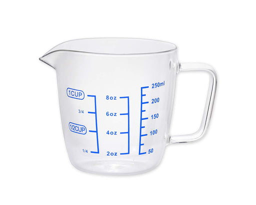 DS. DISTINCTIVE STYLE Shot Glasses Measuring Cup 2 Pieces Liquid Heavy  Glass 30 Milliliter Scaled Measuring Glass for Liquid