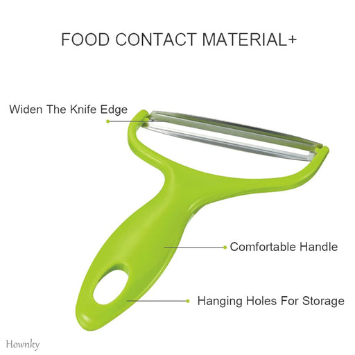 LHS Cabbage Peeler for Kitchen, Wide Mouth Vegetable Peeler, Stainless  Steel Fruit Shredder Slicer with Non-Slip Handle and Sharp Blade