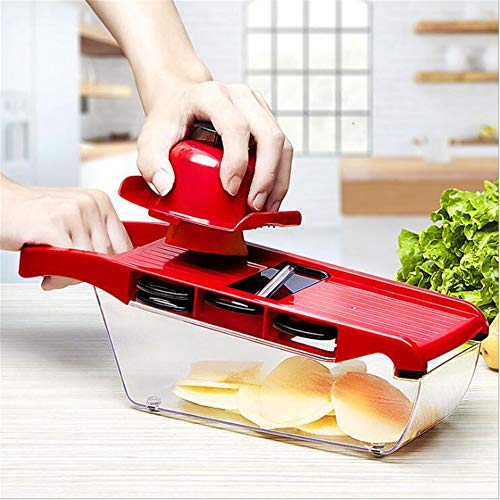 9-in-1 Multi-functional Rotate Vegetable Cutter Manual Slicer Fruit Cu —  CHIMIYA