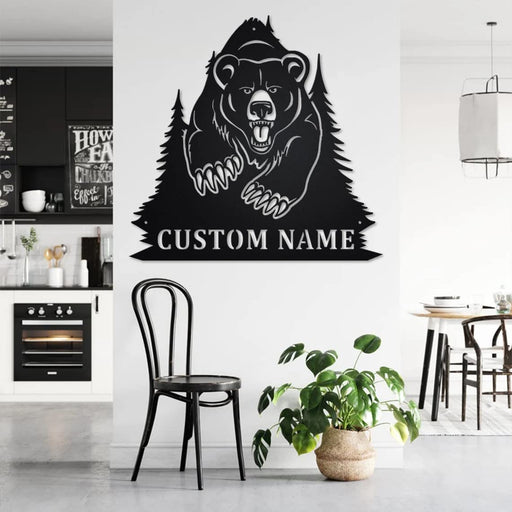 Lymnaraa Custom Outdoor Hunting Metal Wall Art Personalized Hunter Nam —  CHIMIYA