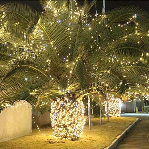 Tcamp 33ft 100LED Christmas Lights Outdoor Indoor, Battery Operated  Christmas Tree Lights with Remot…See more Tcamp 33ft 100LED Christmas  Lights