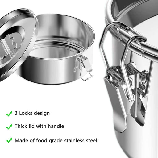 EasyShopForEveryone Stainless Steel Flan/Pudding Mold - Compatible