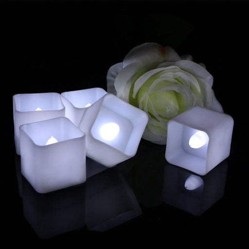 VicFlora Battery Operated Tea Lights Candles with Timer, Realistic and —  CHIMIYA