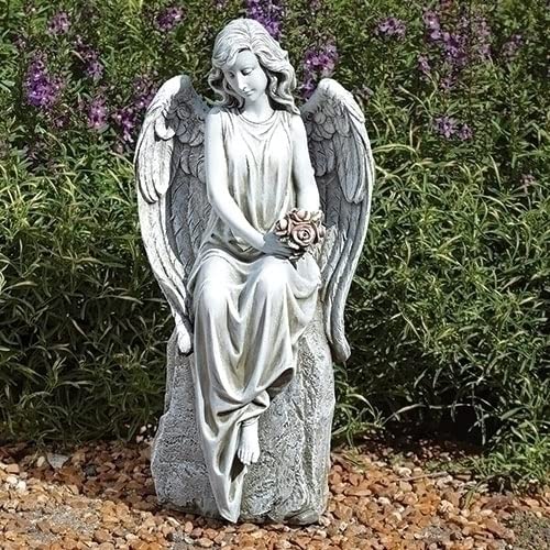 Joseph's Studio by Roman Inc., Kneeling Male Angel, Garden