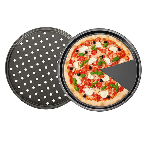 Nonstick Coating Carbon Steel Pizza Baking Pan — Red Co. Goods