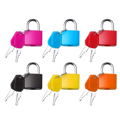 Suitcase Locks with Keys, Small Luggage Padlocks Locker Lock Metal Key —  CHIMIYA