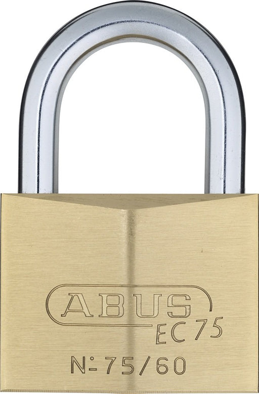 ABUS 75IB/30 Chrome-Plated Solid Brass Padlock