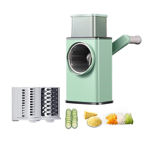 Manual Rotary Cheese Grater, Kitchen Speed Round Tumbling Box Shredder —  CHIMIYA