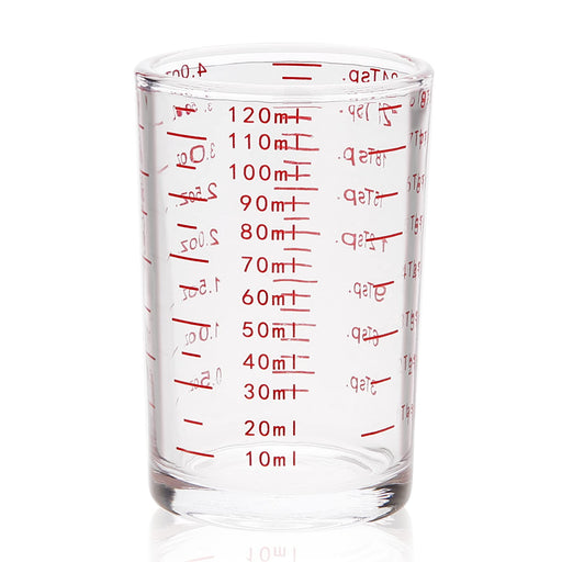 3 Pieces Mini Measuring Cups Glass in 1, 3, 4 Ounces, Clear Shot Glass —  CHIMIYA