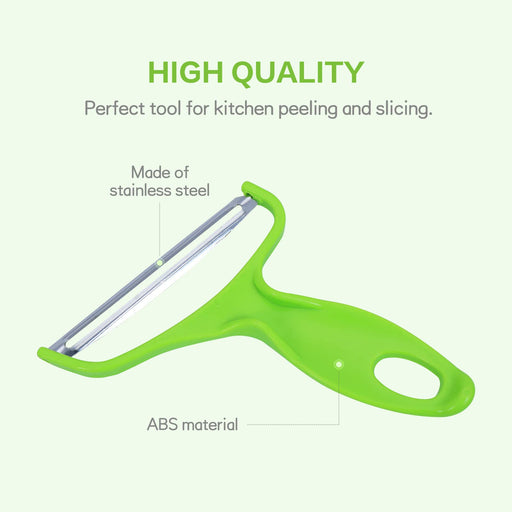 LHS Cabbage Peeler for Kitchen, Wide Mouth Vegetable Peeler, Stainless  Steel Fruit Shredder Slicer with Non-Slip Handle and Sharp Blade