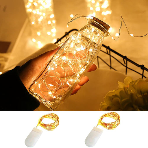 Soltuus 3 Pack Rechargeable String Fairy Lights 10ft 30 LED, 4 Modes Copper  Wire Christmas Starry Lighting, Waterproof Micro Firefly Moon Light, Warm  White, Battery and USB Cable Included : Everything Else 