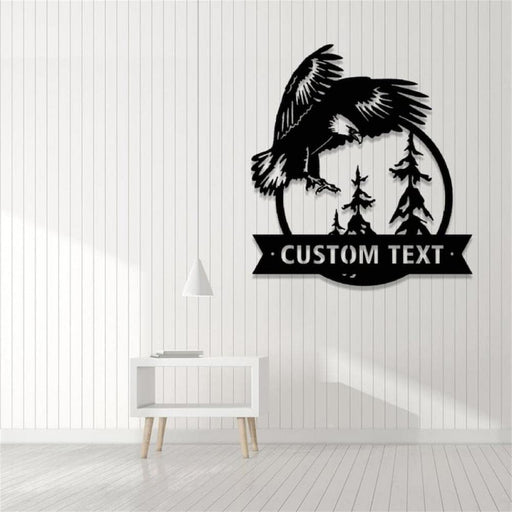 Lymnaraa Custom Outdoor Hunting Metal Wall Art Personalized Hunter