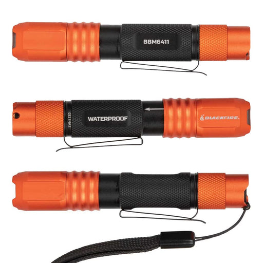 Blackfire Rechargeable Weatherproof Flashlight with Lantern