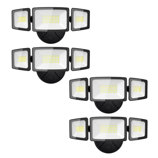 Olafus 80W Flood Light Outdoor, 7300LM LED Security Lights with 3