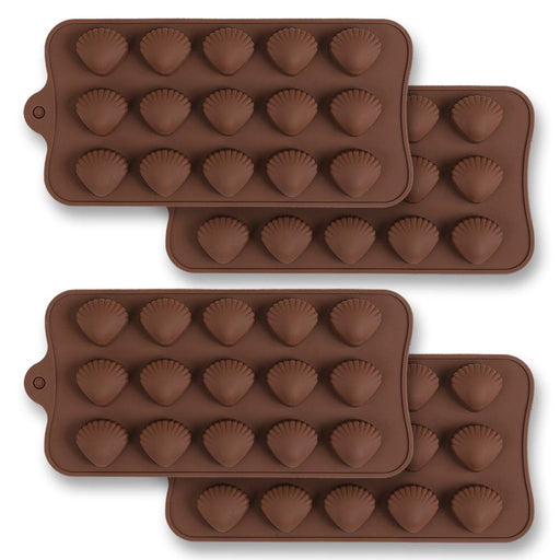 PopBlossom Brown Dinosaur Silicone mold 3 Pack Dino Chocolate