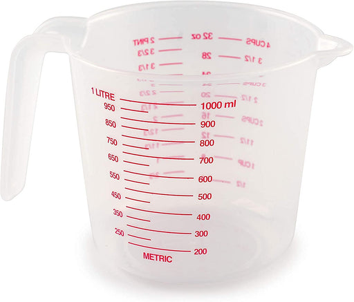 1 Cup Measuring Cup (Plastic, Tapered) — 10 PACK — 1 cup