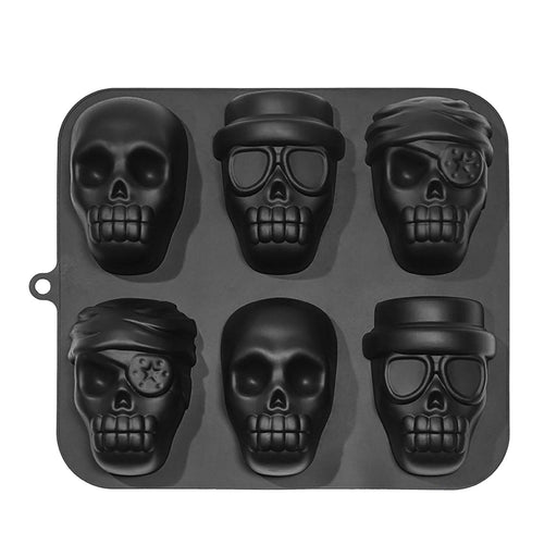 Silicone Skull Cake Pan - Perfect For Halloween Parties And Home Decor -  Clearance Weird Stuff - Vintage Baking Tools - Pirate Cake Tin - Summer And  Winter Bakeware - Temu