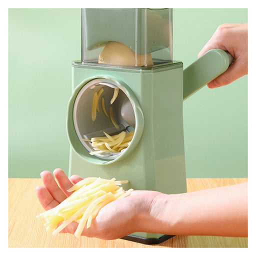 Potato Slicer Upgraded Hand Crank Vegetable Cutter Rotary Cheese Grate —  CHIMIYA