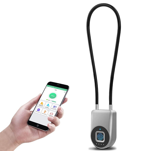 Fingerprint Padlock – eLinkSmart Gym Lock Keyless Biometric Lock USB  Charging for Outdoor Backpack, Luggage Suitcase, Bike, Office,Gym(Green) -  elinksmart