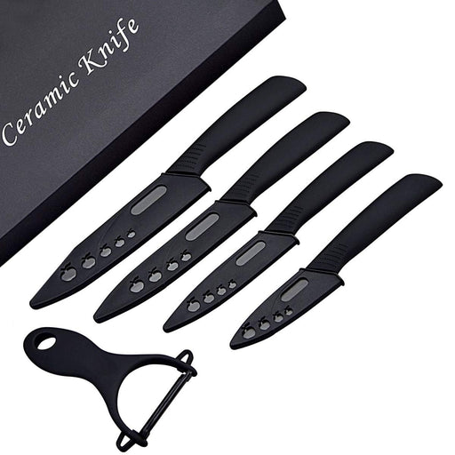 Moss & Stone Kitchen Cutlery White Ceramic Knife Set, Ceramic Knife Se —  CHIMIYA