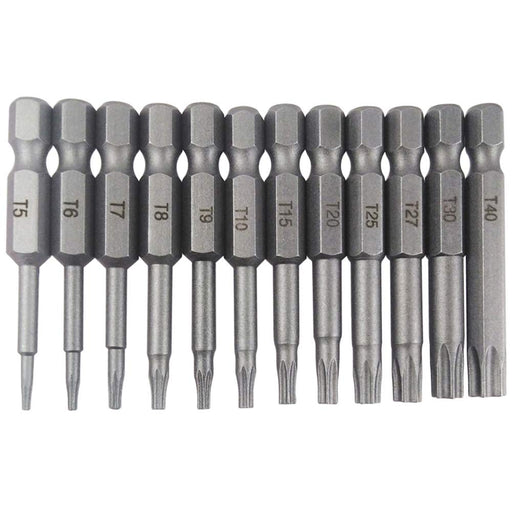 Wolfride 5pcs Ball end hex Shank Screwdriver bit Set Ball end Drill bit  Magnetic with 1/4 Inch Hex Shank 100mm Length |2.5mm 3mm 4mm 5mm 6mm