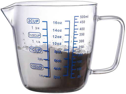 UMEIED Glass Measuring Cup Set for Baking Cooking Pouring Liquid