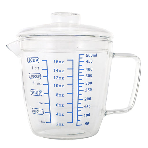 Mueller International Clear Measuring Cup Set – Two Piece Set 4 Cups/30 oz  & 2 Cups/16 oz, Liquid and Dry Measuring Cups, Shutter-proof, European Made