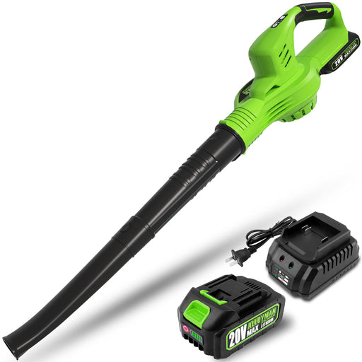 ALLOYMAN Leaf Blower, 20V Cordless Leaf Blower, with 2 X 4.0Ah Battery —  CHIMIYA