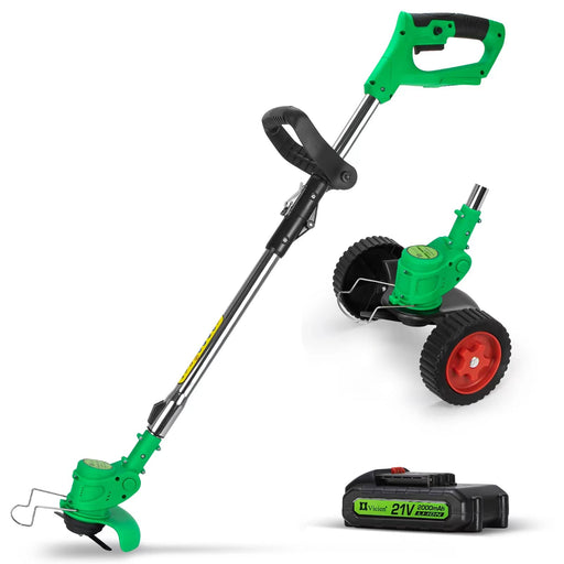  PAXCESS Cordless String Trimmer/Edger, 20V 10-Inch Weed Eater  with 2Pcs 1.50Ah Batteries, 1Pcs Charger and Replacement Spool Line, Length  Adjustable Weed Wacker : Patio, Lawn & Garden