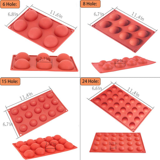 Silicone chocolate drop mold, Small Round Silicone Mold, Baking Mat, Semi  Sphere Gummy Sweet Candy Molds for Caramels Cookies Ganache Jelly Pet  Treats