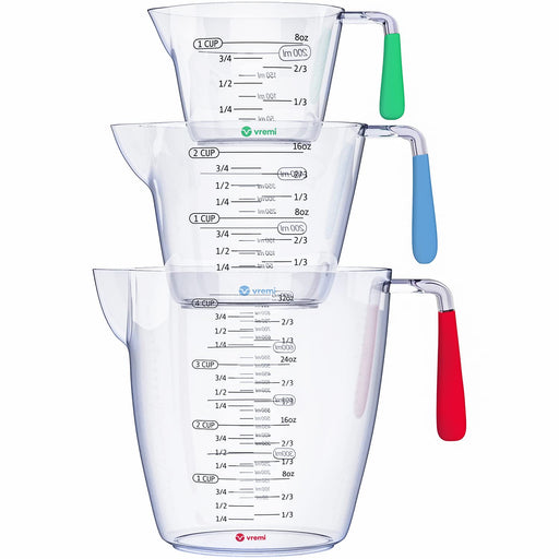  Arrow Plastic Measuring Cups for Liquids, 1.5 Cups